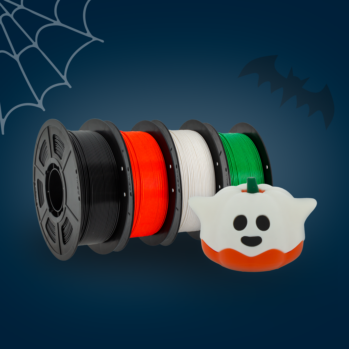 Paquete de Halloween - Naranja, Negro, Blanco y Verde