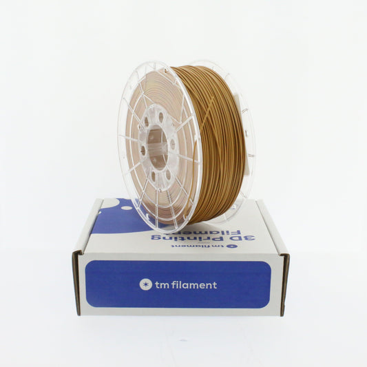 TMPremium-PLA MATT OCHER BROWN 1.75mm/2.85mm 1KG - Tm3dFilament